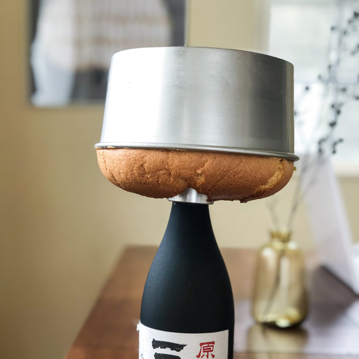 大好きな柔らかいシフォンケーキ。甘いものが食べたい時にさっと作れるシフォンは我が家の常備おやつ……?