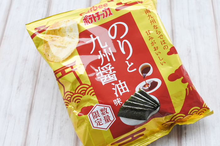 南九州の味「のりと九州醤油味」ポテトチップス