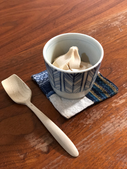 アイスクリームに