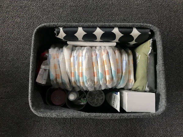 私が使っていたオムツケース。