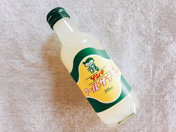 こちらが炭酸飲料の「ゲンキクールサイダー」