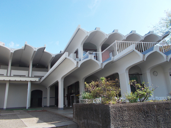 ゆかり文化幼稚園 1967年 丹下健三 写真提供:ゆかり文化幼稚園
