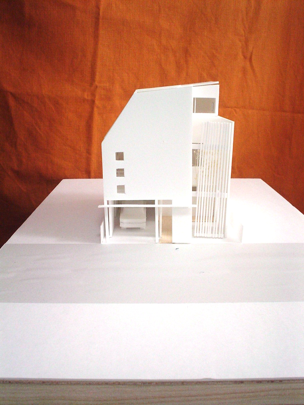 家を建てたときの建築模型