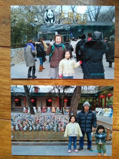中国のパンダ動物園。肝心のパンダには一匹も出会えず(笑)