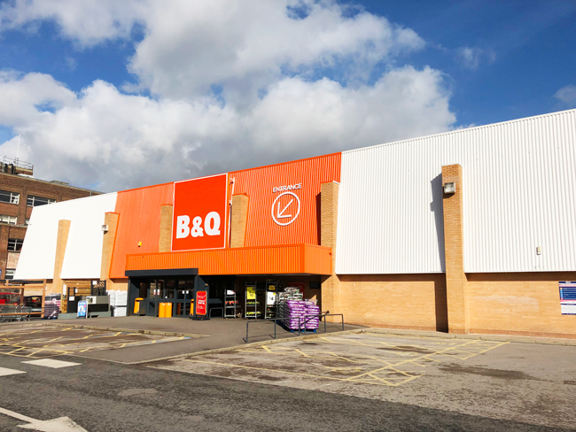 ヨーロッパ最大級を誇るDIY専門ショップ B&Q