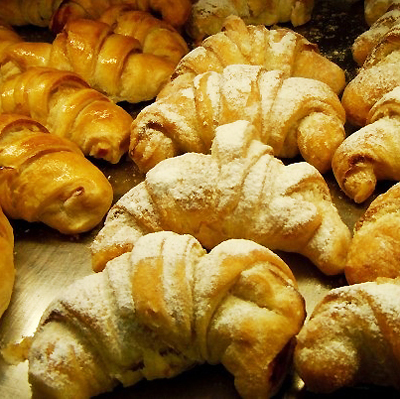 「コルネット」。イタリアの朝食の定番