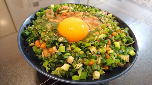 薬味たっぷりで。くせになりそうです。