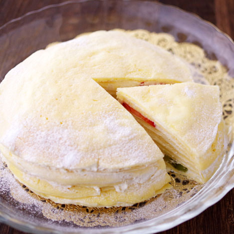 ホットケーキミックスで作るミルクレープ