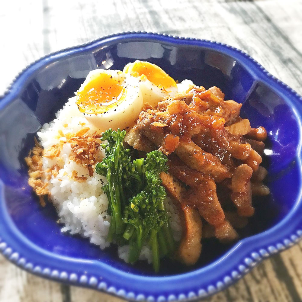 ルーロー飯は、お昼ご飯にぴったりです