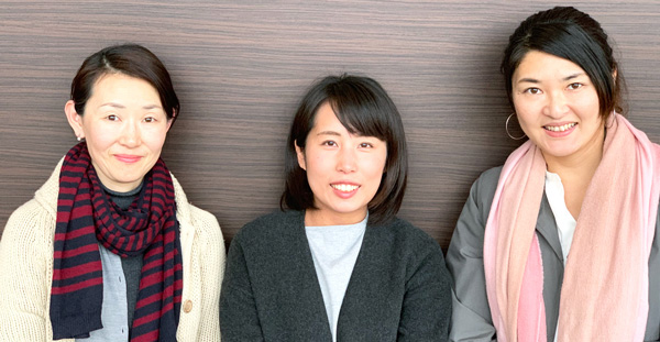 ライフオーガナイザーのプロとして活躍している友人たち。mayuko_saitoさん(写真左)https://www.instagram.com/mayuko_saito、小林 萌さん(写真中)https://megumi-10jun.amebaownd.com/pages/1840911/page_201804161117、うめだ あさみさん(写真右)https://ietoridori-lo.amebaownd.com/pages/3016357/page_201906251235