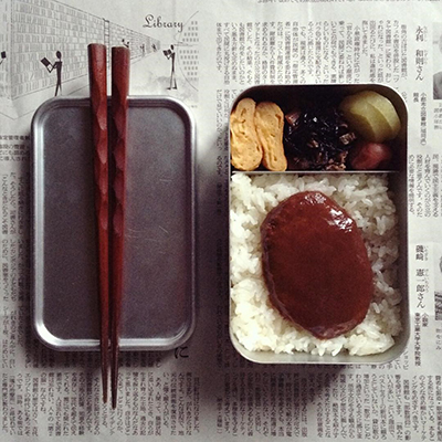 この日はイシイのハンバーグで昭和弁