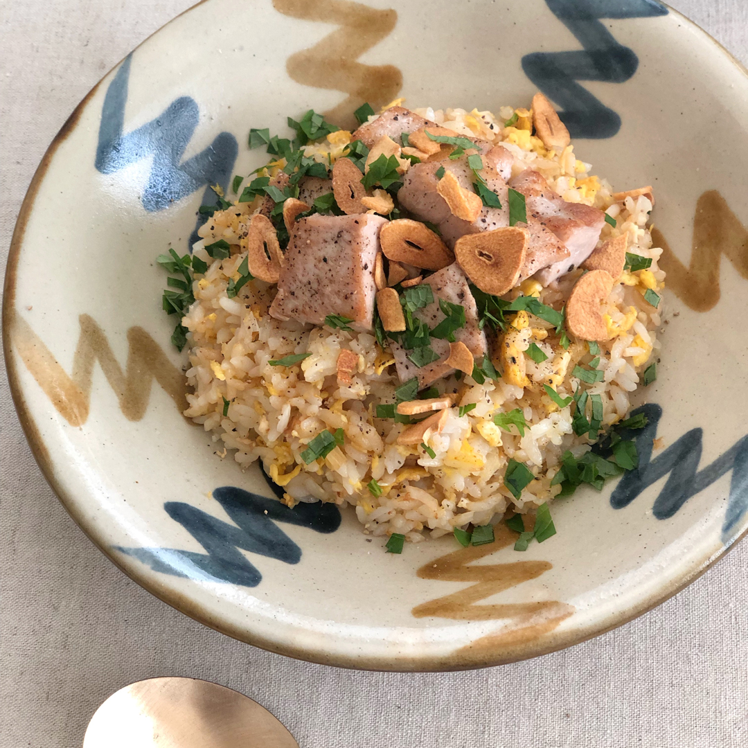 【レシピ】まぐろの和風ジンジャー炒飯