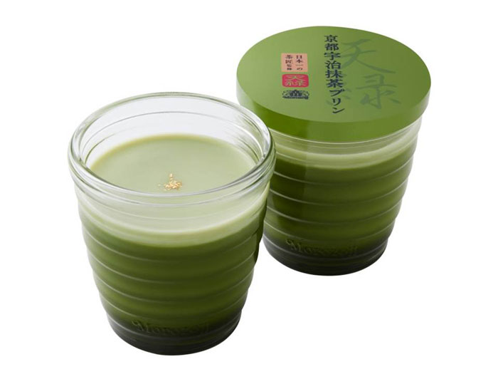 モロゾフ「京都 宇治抹茶プリン“天緑”」 350円(税抜)※販売期間:2019年11月1日~2020年2月14日