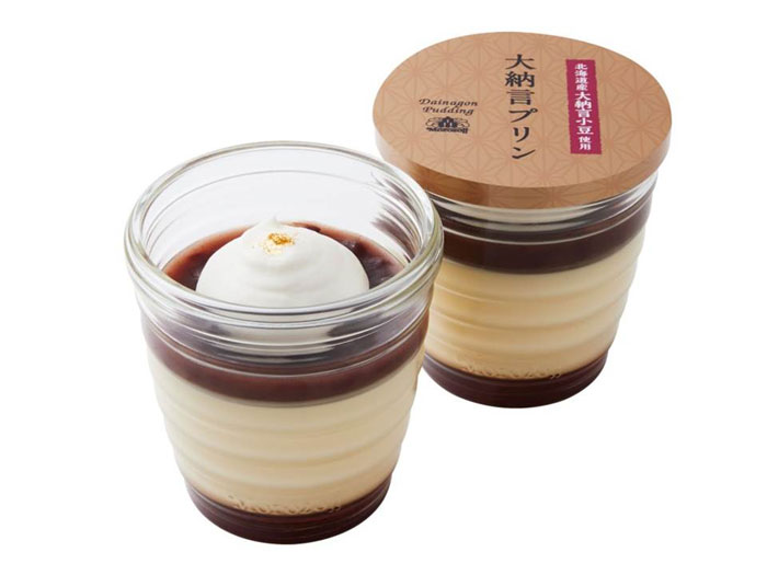 モロゾフ「大納言プリン(北海道あずき&生クリーム)」 350円(税抜)※販売期間:2019年11月1日~2020年1月31日