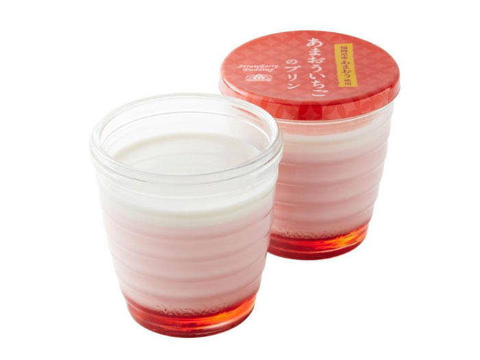 モロゾフ「福岡 あまおういちごのプリン」 350円(税抜)※販売期間:2019年11月1日~2020年2月14日