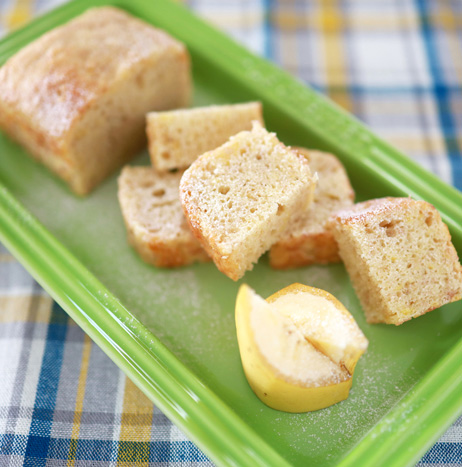 材料3つだけ!バナナのパウンドケーキ