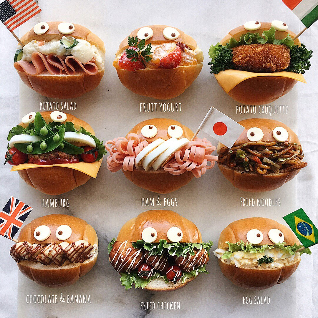3×3の朝ごパン