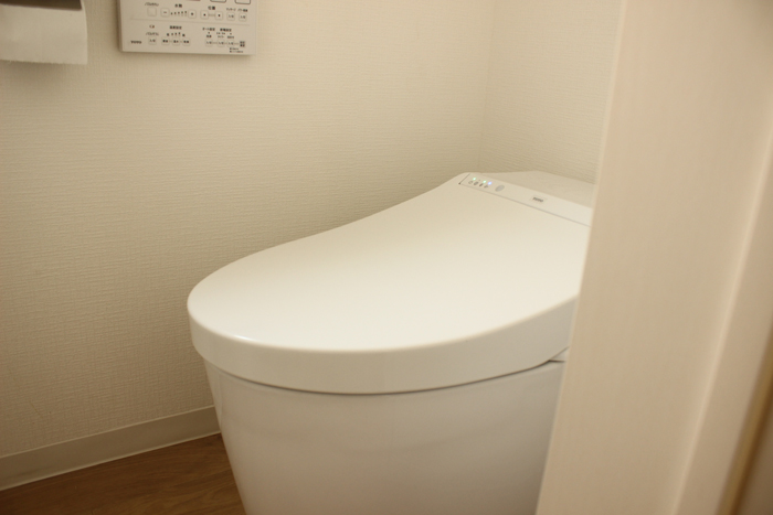 トイレをひとつ撤去しました