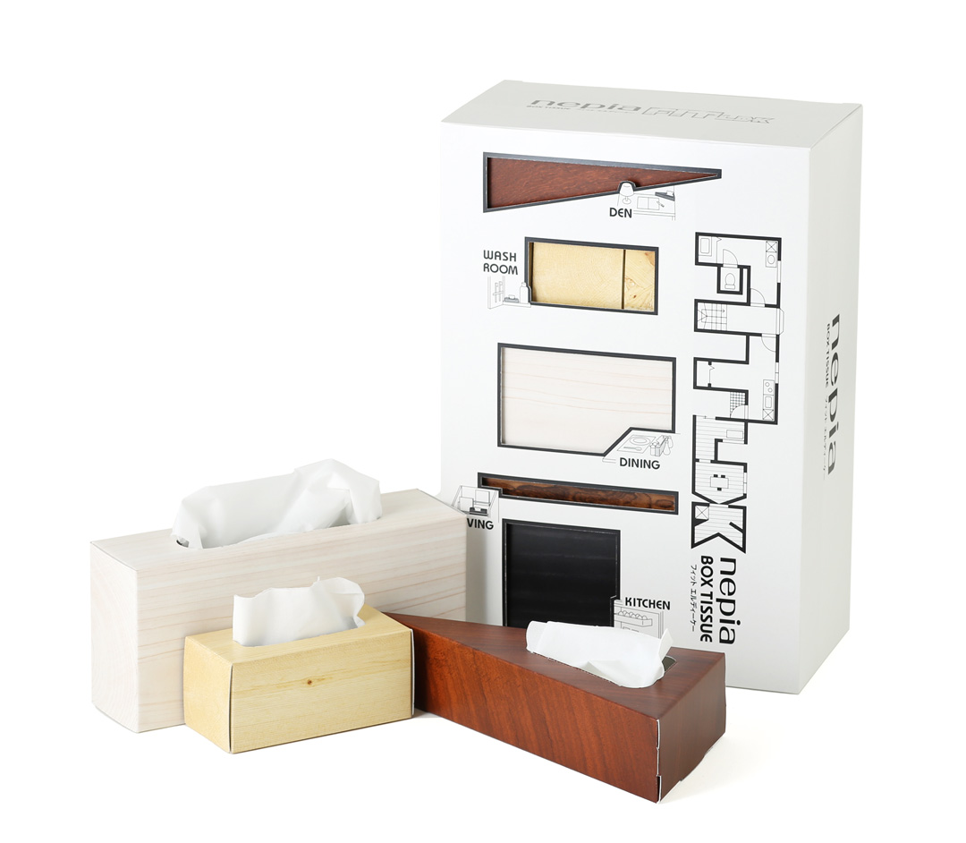 「nepia fitLDK(5種11個) 1,280円(税込)