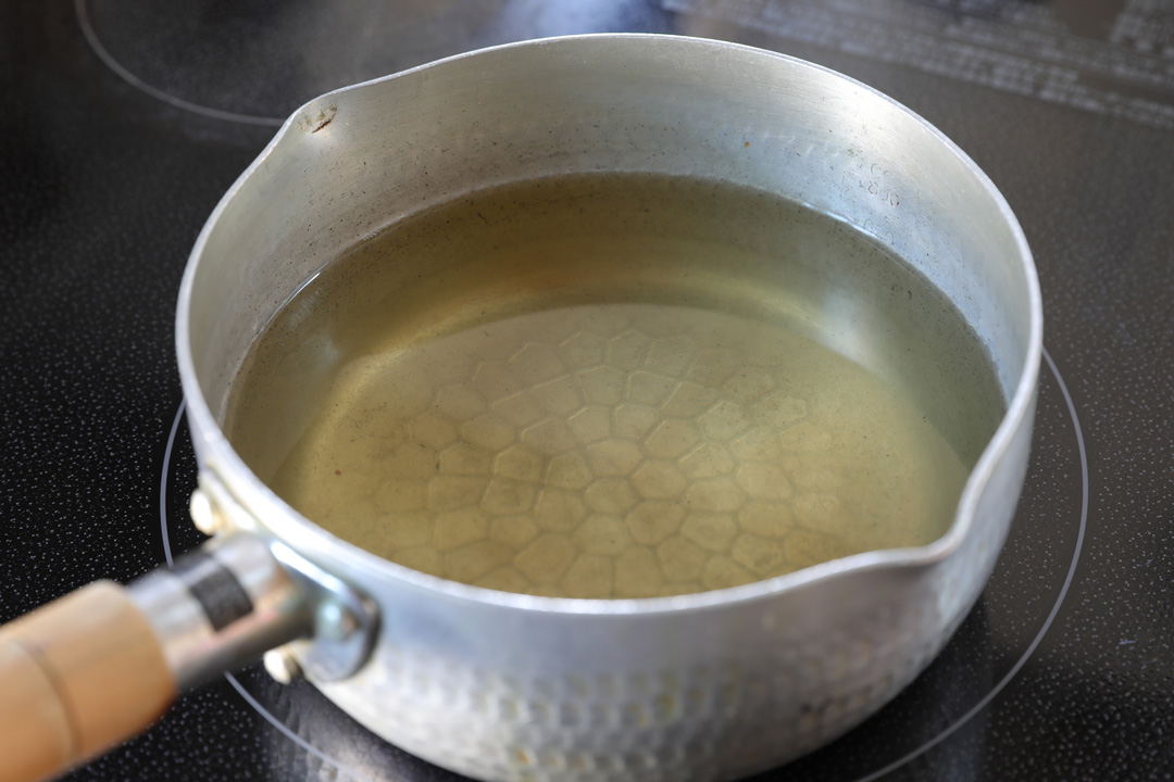 おいしい水でとっただしは、味わいや風味が違いますよ