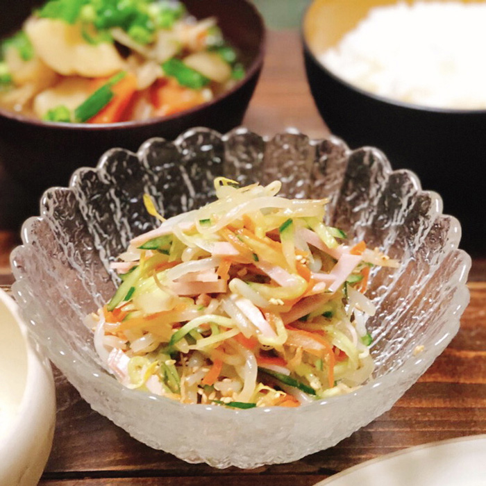 【レシピ】野菜たっぷり中華サラダレシピはテキストリンクまたは上の画像をクリックしてご覧ください