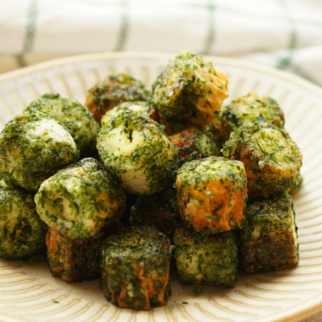 【レシピ】チーズちくわの塩こうじ照り焼き~磯辺揚げ風~レシピはテキストリンクまたは上の画像をクリックしてご覧ください
