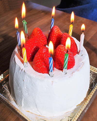 ショートケーキは日本特有のもの。イチゴがなくてははじまりません