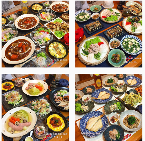 インスタはこんな感じです