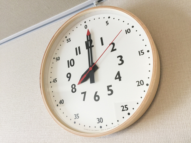 この時計、子供にも時間がわかりやすいでしょ