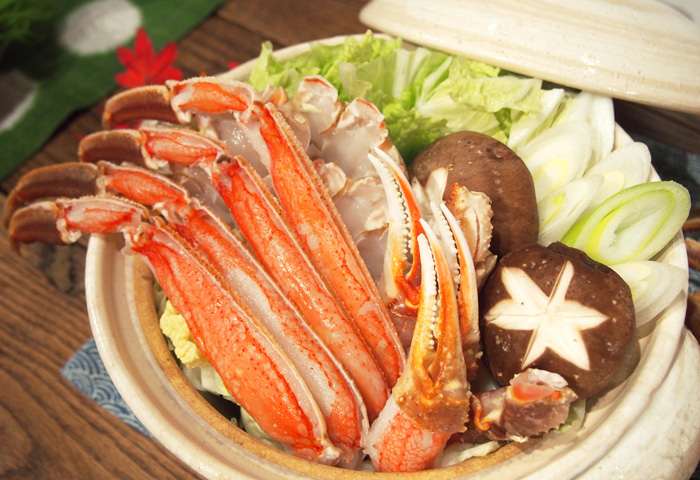 越前かに問屋「ますよね」 元祖カット済生本ずわい蟹中盛 5,380円(税込み)