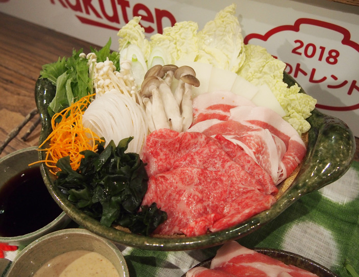しゃぶしゃぶ専門店『しゃぶまる』 特選讃岐オリーブ牛&讃岐の豚しゃぶしゃぶ 4,378円(税込み)
